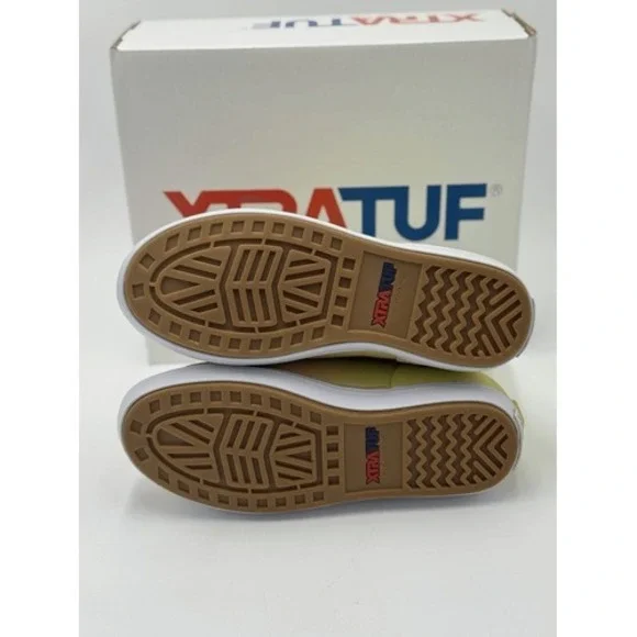 XTRATUF Women's Ankle Deck Boot Yellow Aurora New In Box Size 9 - Picture 7 of 8